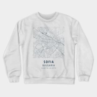 sofia simple map Crewneck Sweatshirt